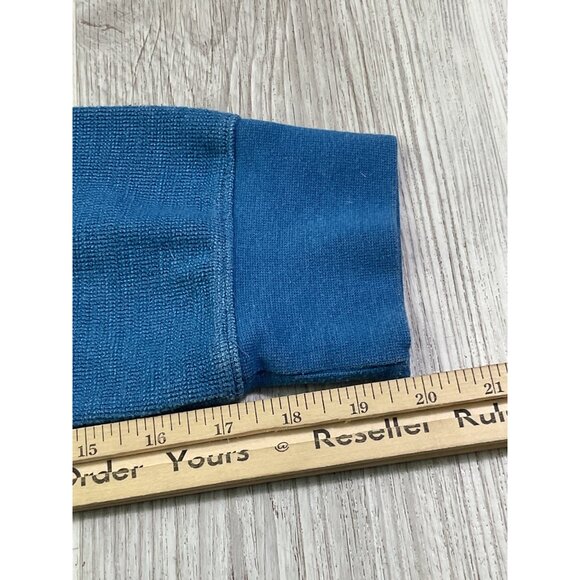 Goodfellow & Co Blue Long-Sleeve Crewneck Sweater 55% Cotton 45% Polyester - Picture 6 of 7